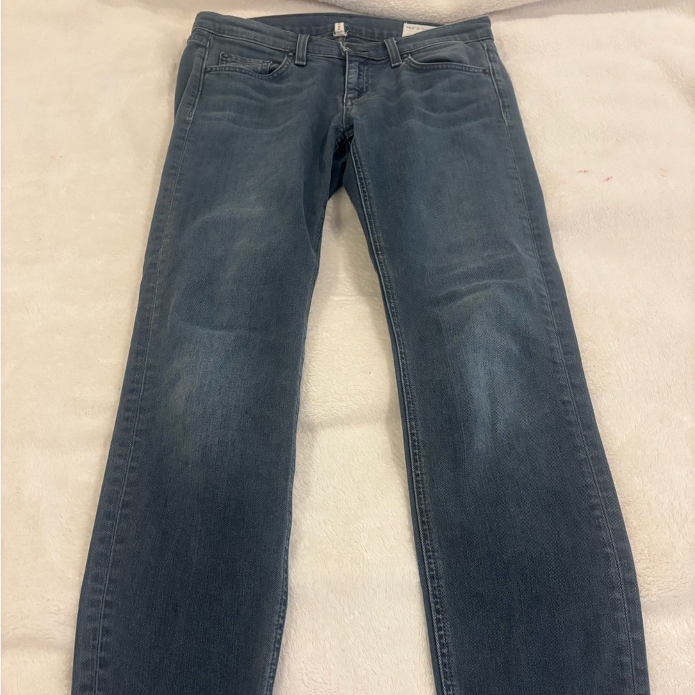 rag & bone raw hem jeans